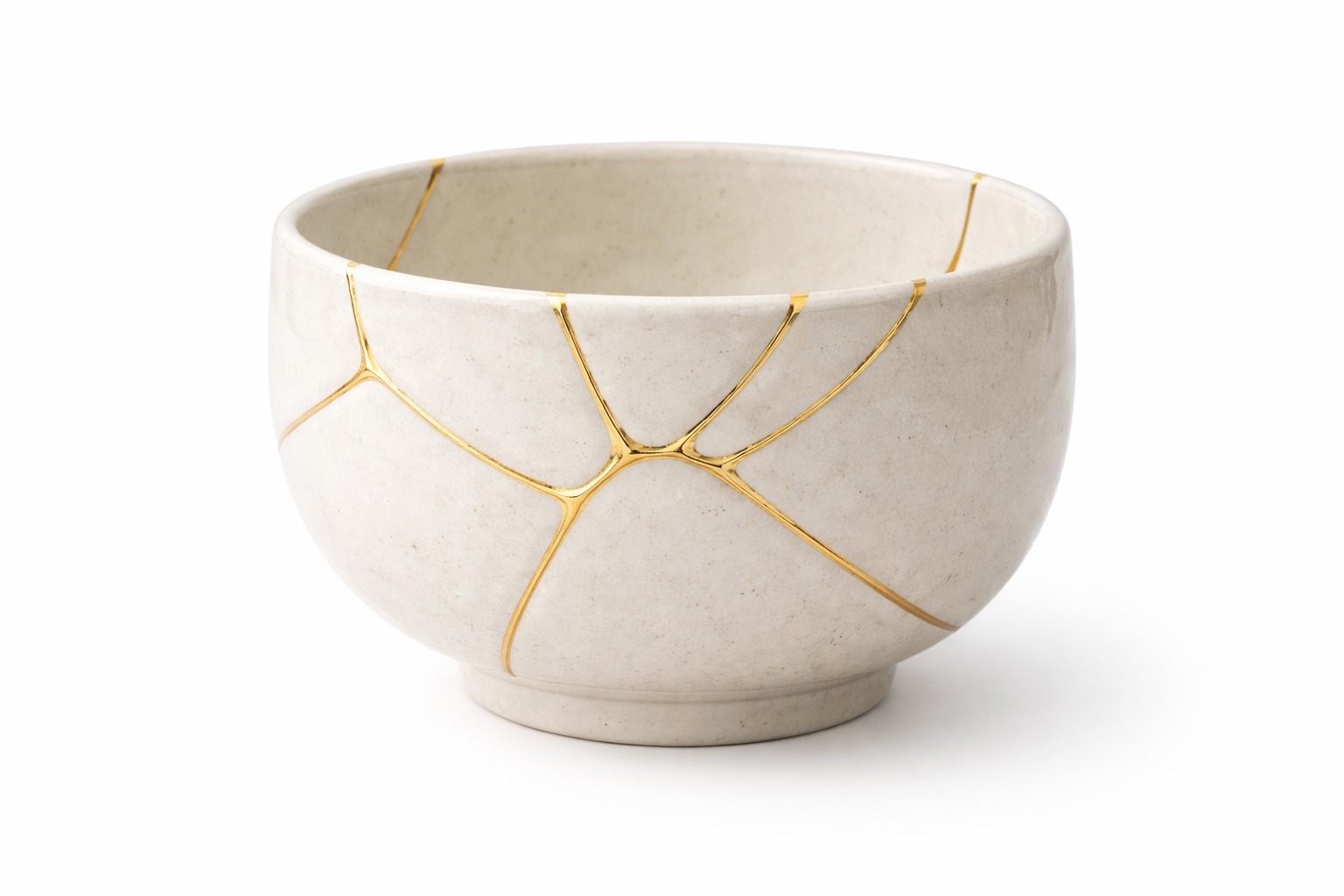Kintsugi ceramic bowl